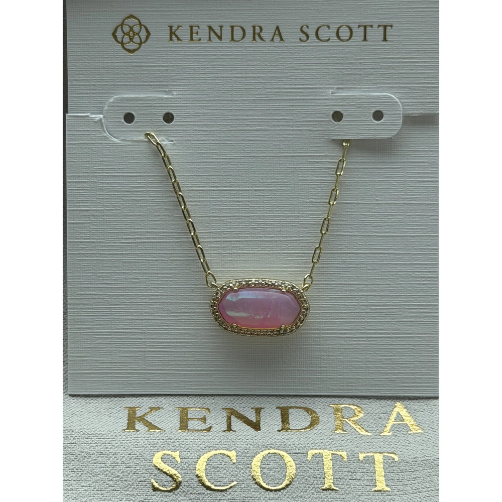 Kendra Scott pink necklace